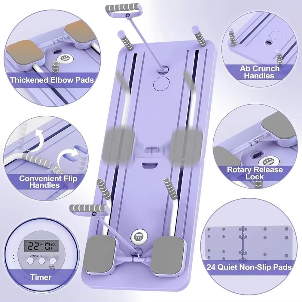 Appareil de Fitness Multifonction FitCore – Planche d'Entraînement Pliable