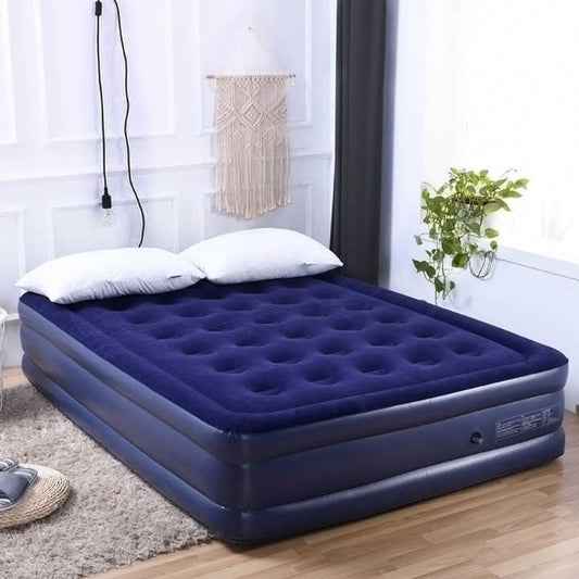 Matelas Gonflable 2 Places avec Pompe Électrique